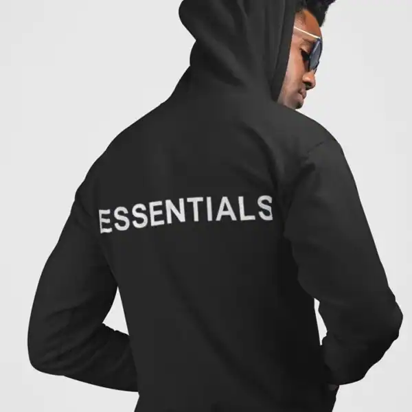fear of god essentials hoodie